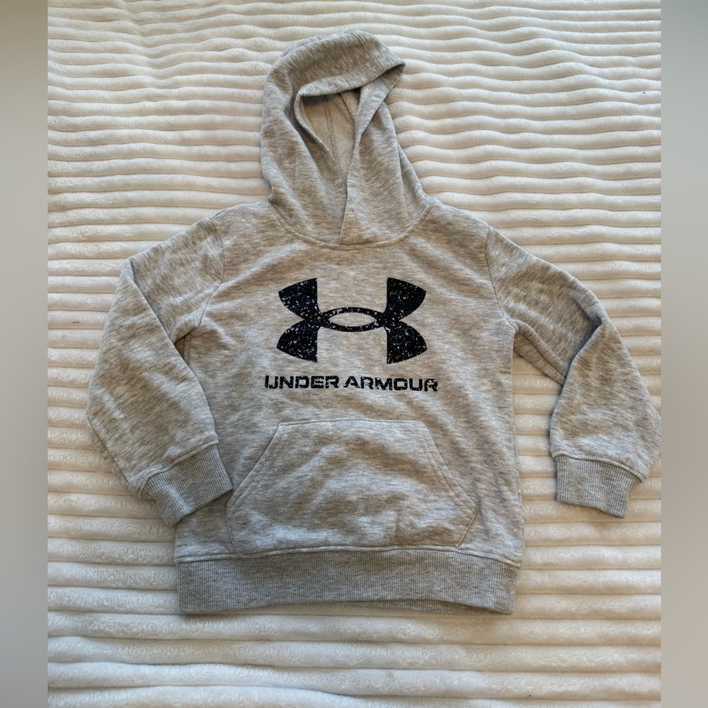 Under Armour Kids Light Gray Hoodie
